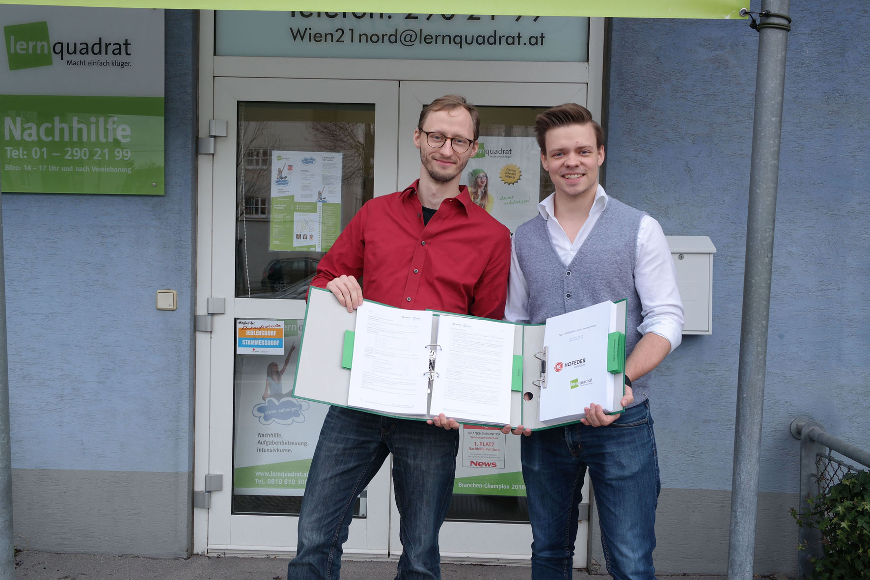 Gerald Eder und Martin Hofbauer