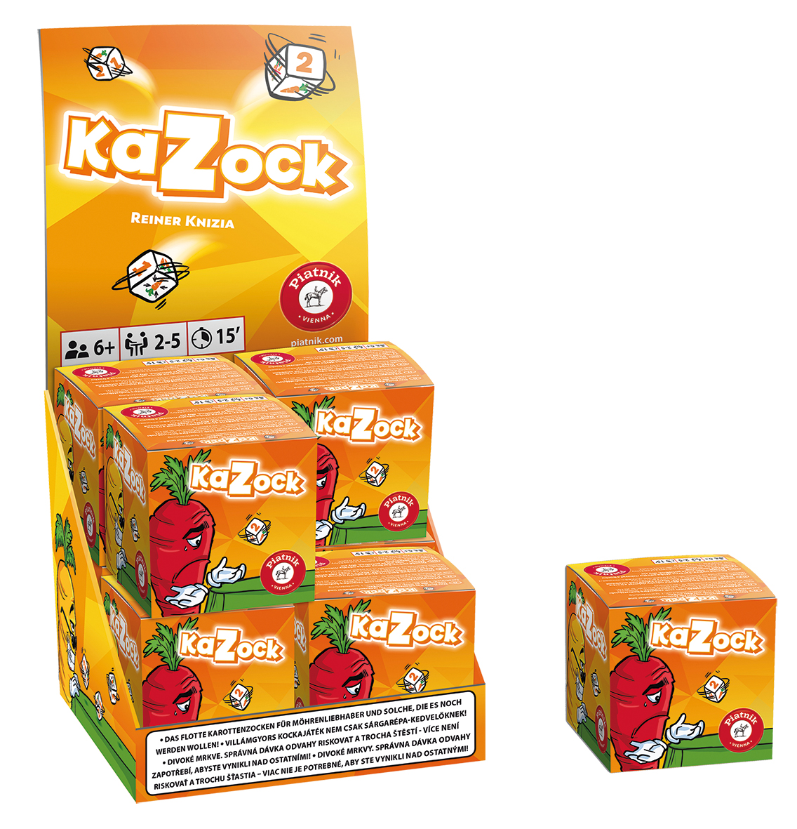 KaZock Box und Display