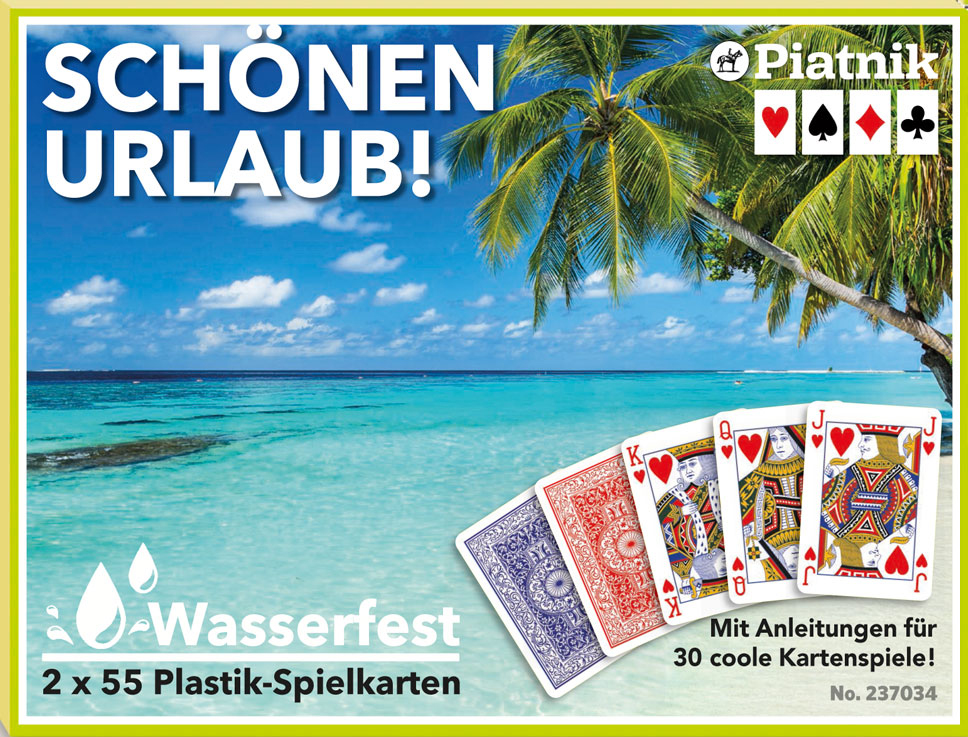 Spielkarten Schönen Urlaub 2